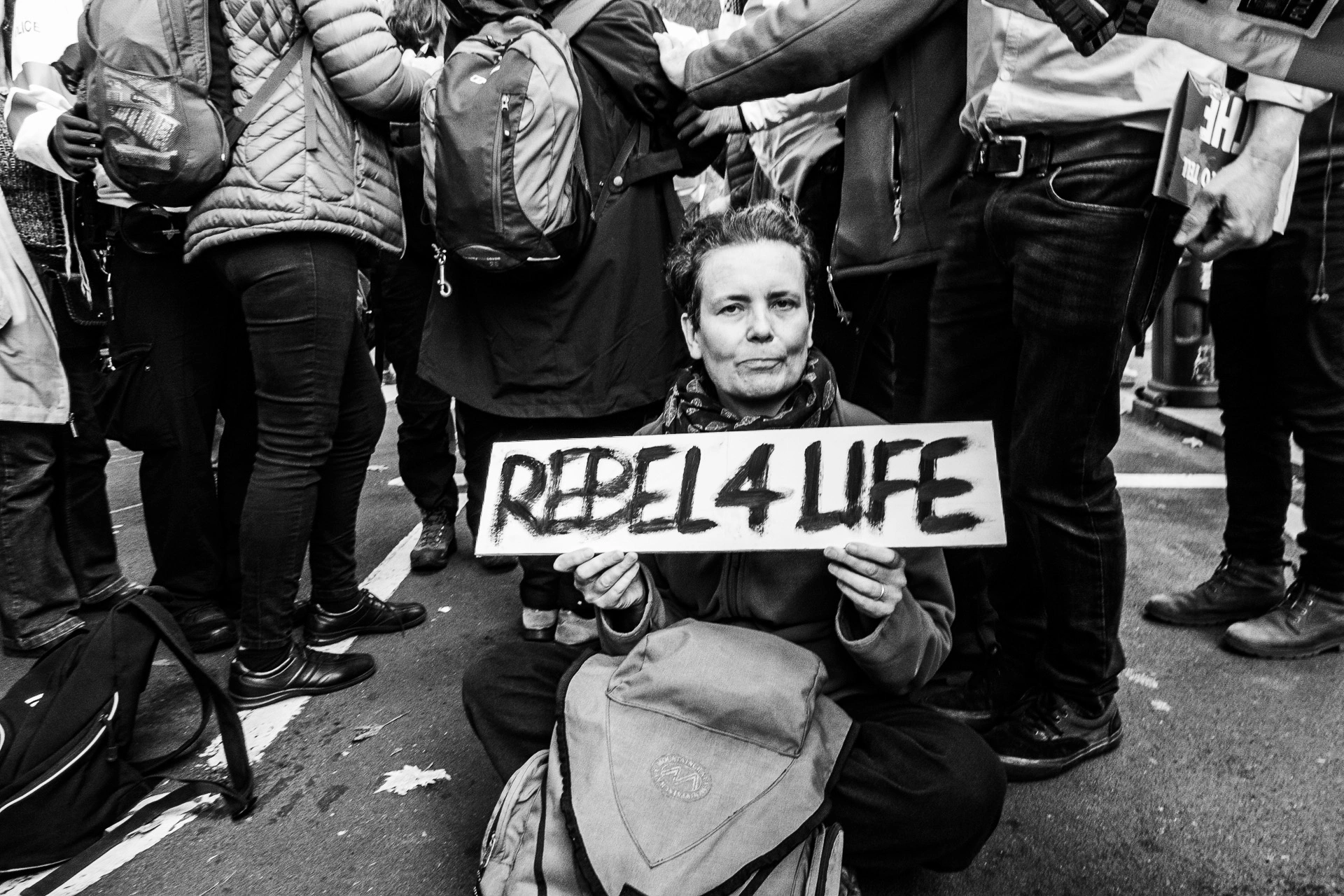 Extinction Rebellion movment in London